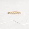 925 Sterling Silver ring with premium CZ diamond stones
