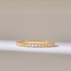 925 Sterling Silver Pave Diamond Arrow Engraved Ring - Image 2