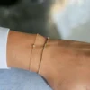 925 Sterling Silver bracelet with a sleek slim profile