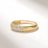 925 Sterling Silver ring with a soft domed profile