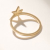 925 Sterling Silver Pave Diamond Star Ring: Dainty Celestial Statement Ring for Women - Image 7