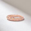 925 Sterling Silver Pave Diamond Twisted Dome Ring - Image 6