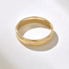 Vintage-inspired wedding band designed in 925 sterling silver