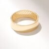 925 Sterling Silver statement ring with a 1.20 mm thickness