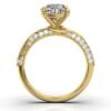 925 Sterling Silver Pave Set Diamond Ring - Image 9