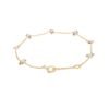 925 Sterling Silver Pear Cut Chain Bracelet - Image 4