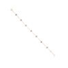 925 Sterling Silver Pear Cut Chain Bracelet - Image 7