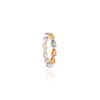 925 Sterling Silver Pear Cut Multi Sapphire Eternity Band - Image 5