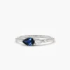 Slim 925 sterling silver ring with thick gold plating