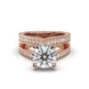 925 Sterling Silver Pear Shape Shank Diamond Ring - Image 8