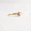 925 Sterling Silver Pearl Siren Diamond Ring - Image 3
