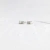 Timeless pearl volley studs with thick gold plating