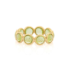 925 Sterling Silver Peridot Eternity Band