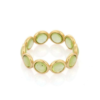 925 Sterling Silver Peridot Eternity Band - Image 5