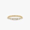 925 Sterling Silver Petite Diamond Band - Image 2