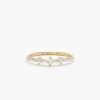 925 Sterling Silver Petite Diamond Ring