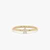 925 Sterling Silver Petite Diamond Star Ring
