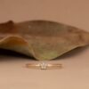 925 Sterling Silver Petite Diamond Star Ring - Image 4