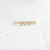 925 Sterling Silver Petite Diamond Tempo Ring - Image 2