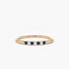 Delicate 925 sterling silver ring with a slim, minimalist profile