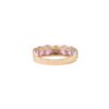 Elegant band ring designed for stacking or solo wear
