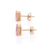 925 Sterling Silver Pink Sapphire Stud - Image 3