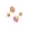 925 Sterling Silver Pink Sapphire Stud - Image 4