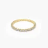 Classic eternity ring with a clean, continuous band design