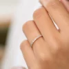 Timeless eternity ring designed for everyday wear