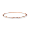925 Sterling Silver bangle with bold contemporary styling