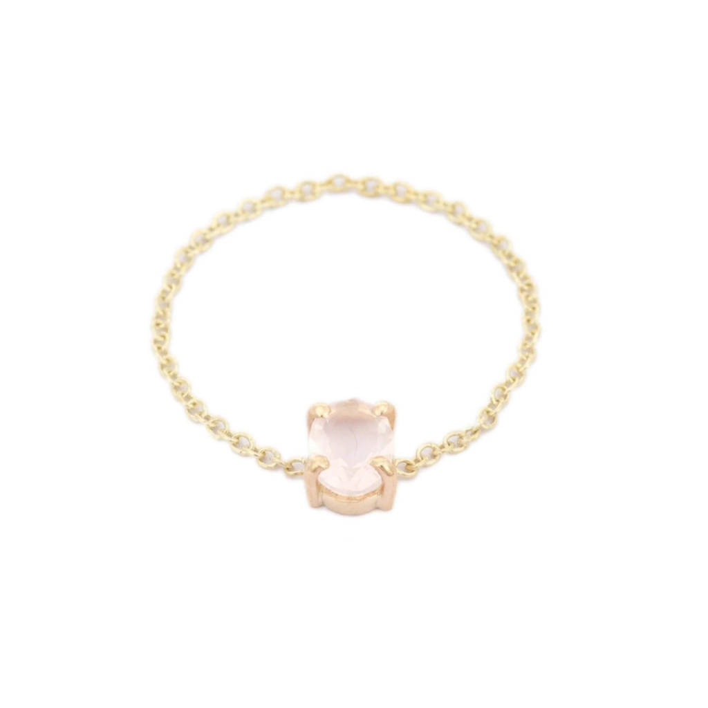 925 Sterling Silver Quartz Ring