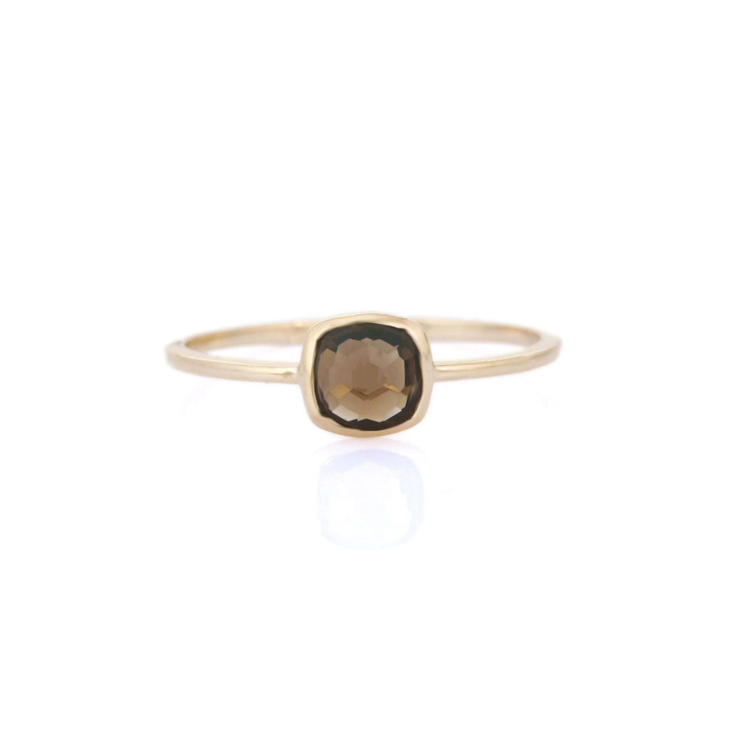 925 Sterling Silver Quartz Ring
