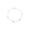 925 Sterling Silver bracelet measuring 7 inches long and 5 mm wide