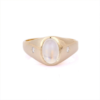 925 Sterling Silver Rainbow Ring
