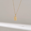 925 Sterling Silver Rectangle Sun Pendant - Image 3