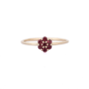 925 Sterling Silver Rhodolite Ring