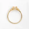 925 Sterling Silver Rose Cut Diamond Ring - Image 4
