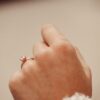 Solitaire ring featuring a premium CZ diamond centre stone