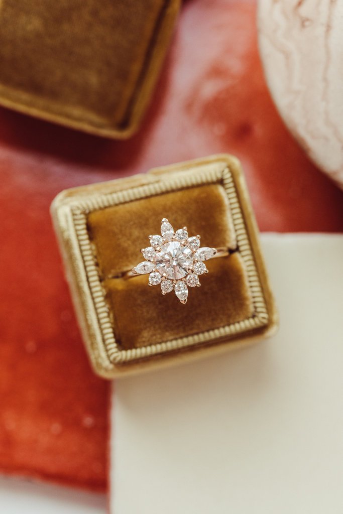 925 Sterling Silver Diamond Round Brilliant Ring