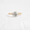 925 Sterling Silver Round Cut Diamond Ring - Image 5