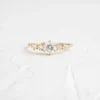 925 Sterling Silver Round Cut Diamond Engagment Ring - Image 6