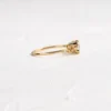925 Sterling Silver Round Cut Diamond Ring - Image 3