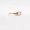 925 Sterling Silver Round Cut Diamond Ring - Image 4