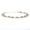 925 Sterling Silver Round Cut Emerald Bracelet - Image 5