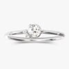 925 sterling silver ring with delicate 1.20 mm band width