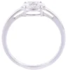 925 Sterling Silver Round Illusion Set Ring - Image 2