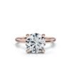 Timeless round ring design with refined, simple styling