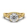 925 Sterling Silver Round Shape Diamond Ring - Image 6
