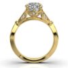 925 Sterling Silver Round Shape Diamond Ring - Image 8