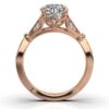 925 Sterling Silver Round Shape Diamond Ring - Image 9